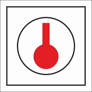 Знак ИМО Тепловой детектор (Heat detector)
